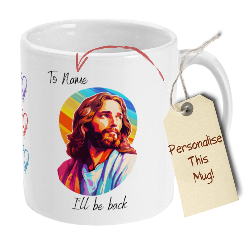 Personalised Jesus Mug By Welovit